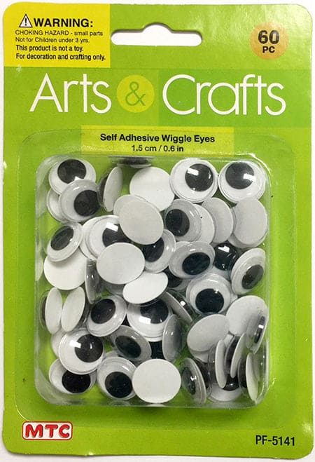 Wiggle Eyes Stickers