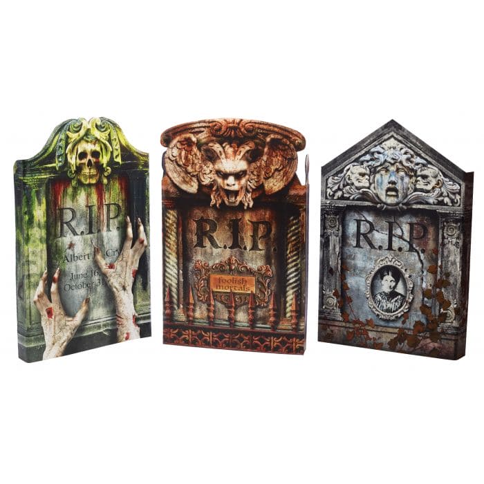Photo Real Foldable Tombstone