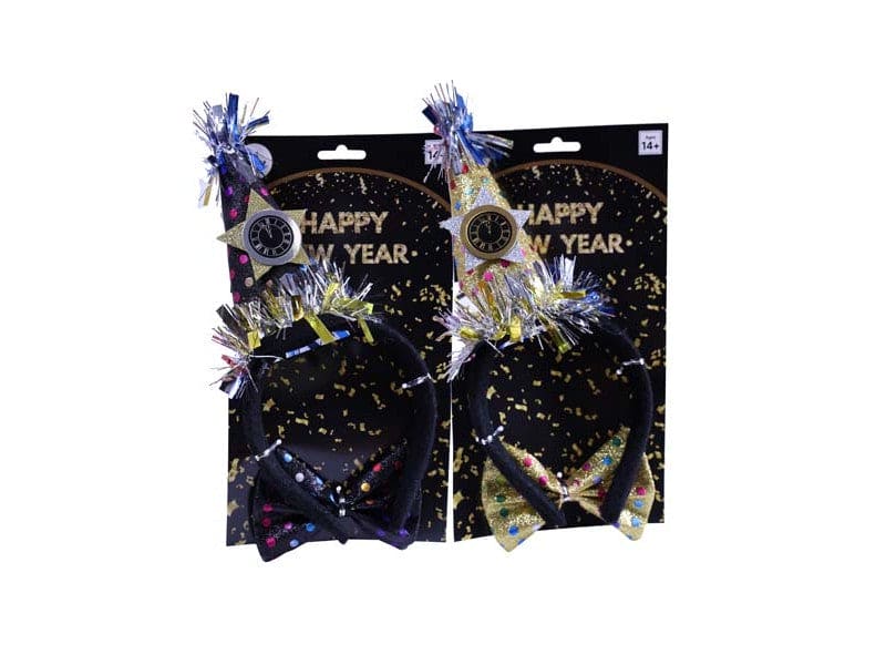 Happy NY Party Hat Headband