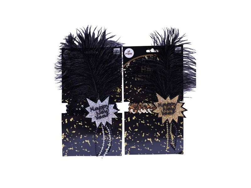 Happy NY Flapper Headband