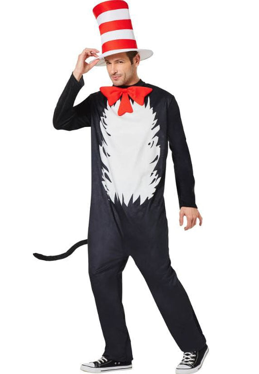 Dr Seuss Cat in The Hat Adult Costume