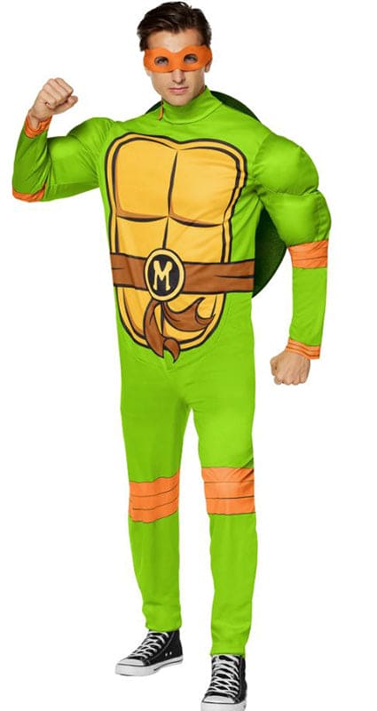 Teenage Mutant Ninja Turtles Michelangelo Adult Muscle Costume