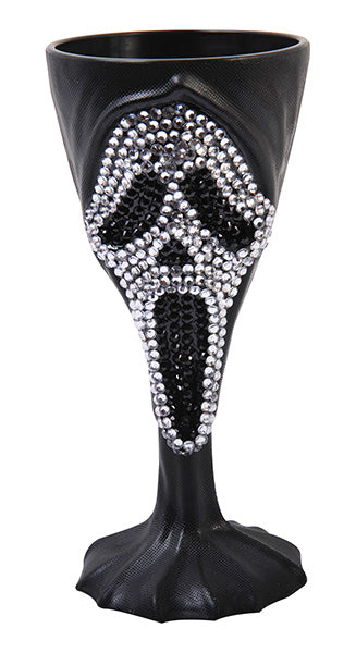 Ghost Face Glitzy Goblet 1ct