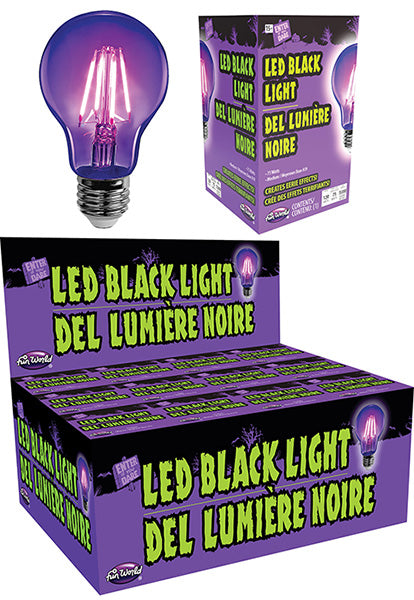 LED Black Light 75watt Bulb 1ct