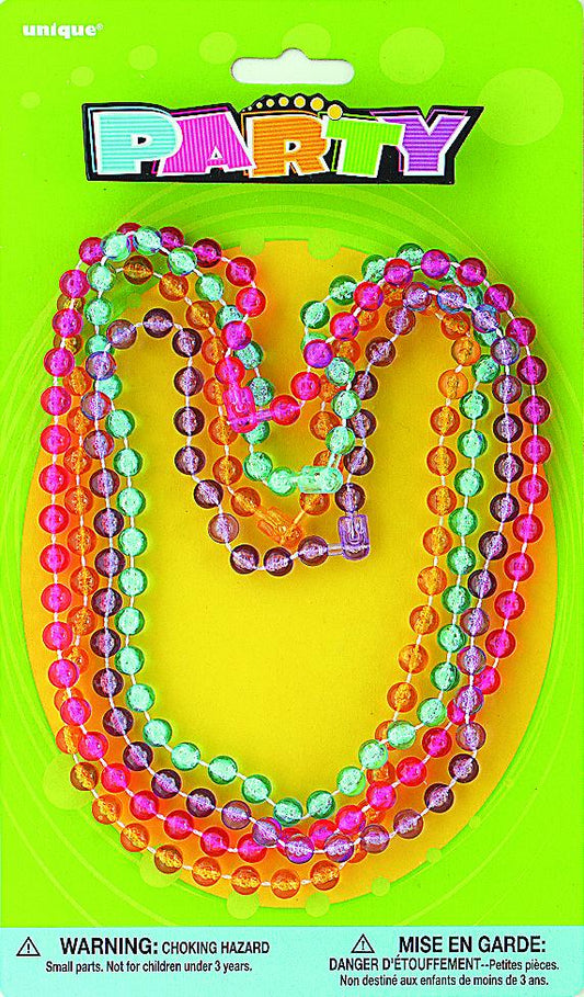 Bead Necklaces Party Favors 4ct