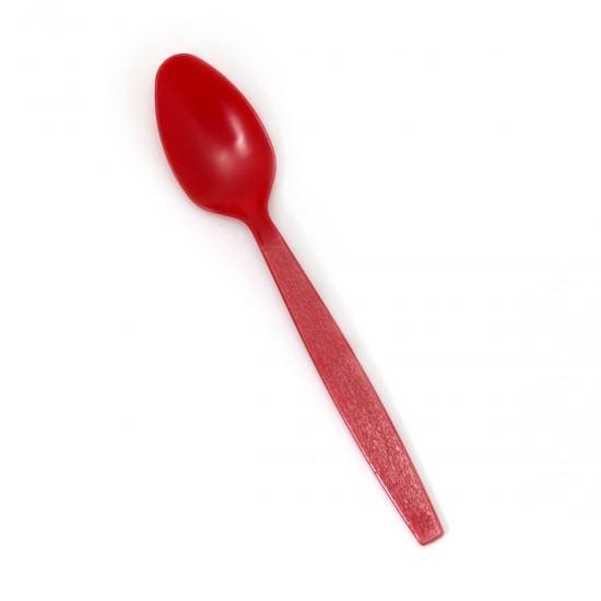 Premierware Full Size Red Dinner Spoons 24ct