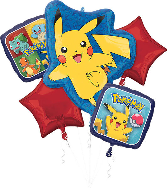 Pokémon Pikachu Balloon Bouquet 5ct