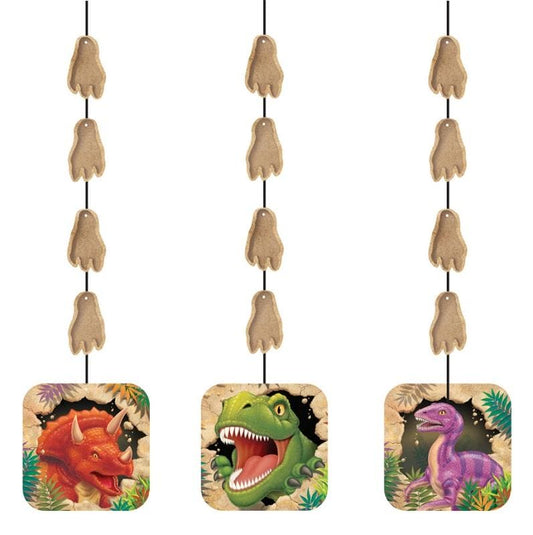 Dino Blast Hanging Cutouts (3pc)