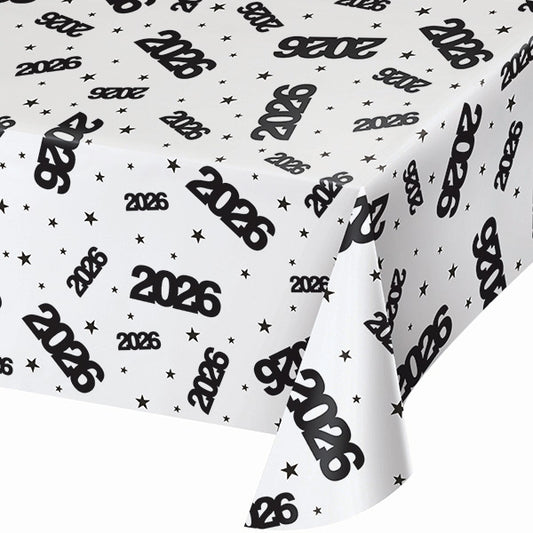 2026 Clear 54 x 108in Plastic Table cover