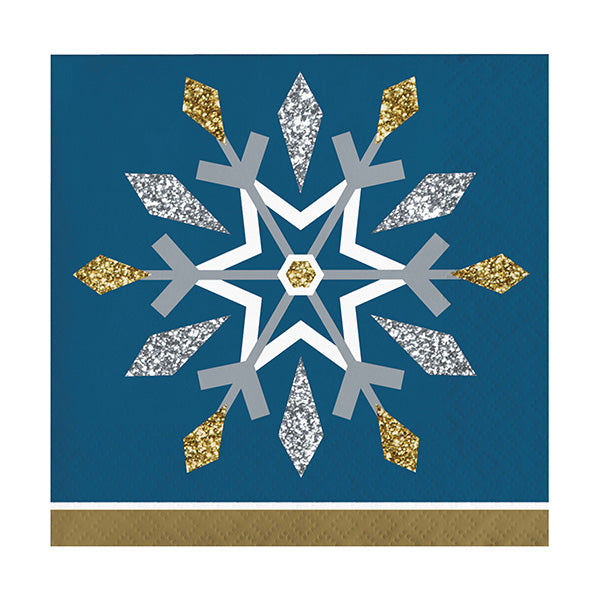 Whimsical Winter Beverage Napkins 16ct