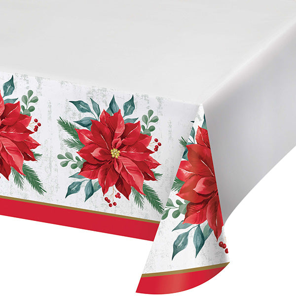 Festive Floral 50 x 96in Paper Table Cover