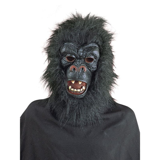 Funny Gorilla Ape Black and Brown Hairy Mask