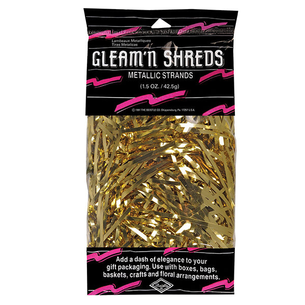 Gleam 'N Shreds Metallic Gold Strands