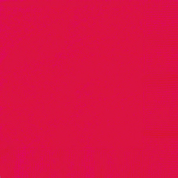 2-Ply Dinner Napkin Red 40ct