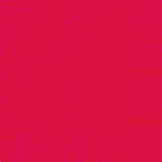 2-Ply Dinner Napkin Red 40ct