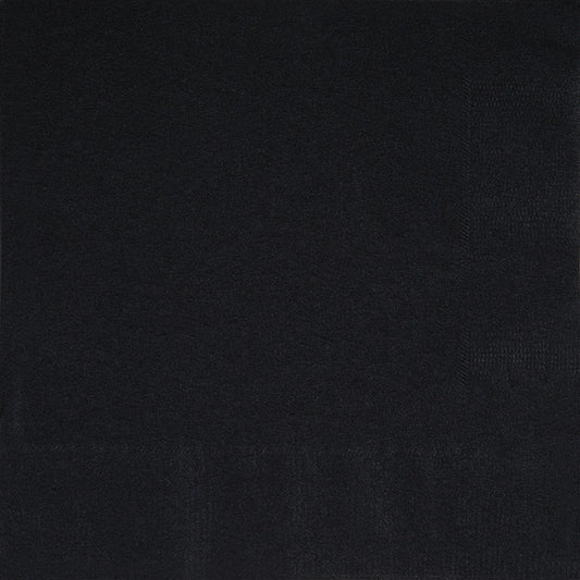 Black Dinner Napkin 40ct