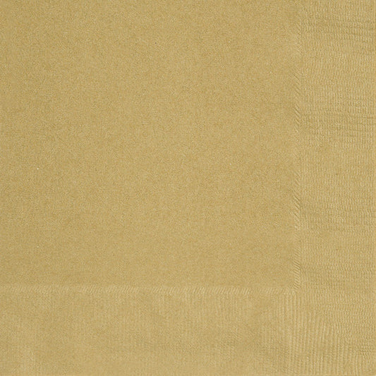 Gold Dinner Napkins 40ct