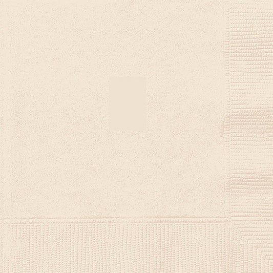 2-Ply Dinner Napkins Vanilla 40ct