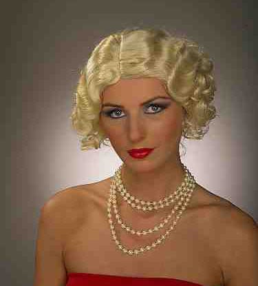 Flapper Wig Blonde