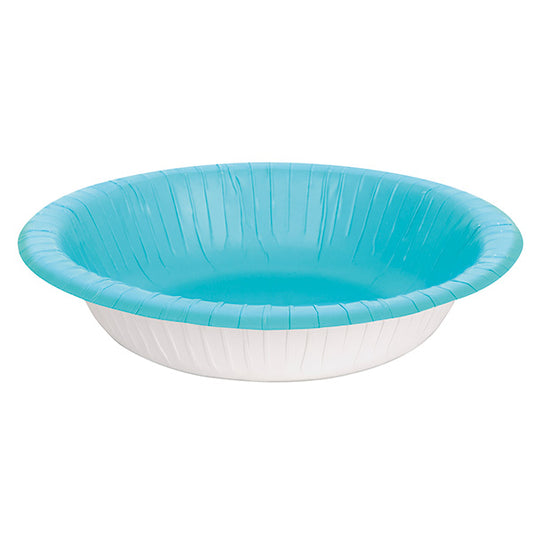 Paper Bowl 20oz Teal 20ct