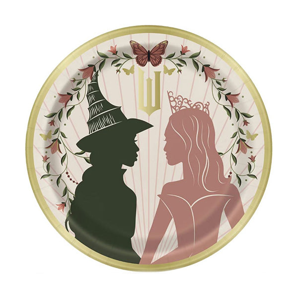 Wicked 7in Round Luncheon Paper Plates 8ct