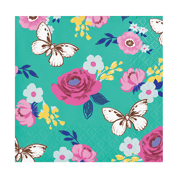 Sights of Spring Beverage Napkins 16ct