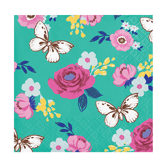 Sights of Spring Beverage Napkins 16ct