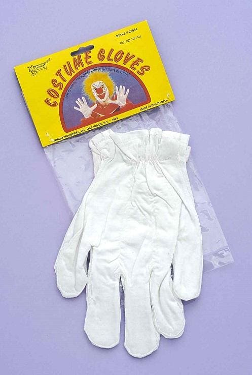 White Cotton Clown, Parade Gloves