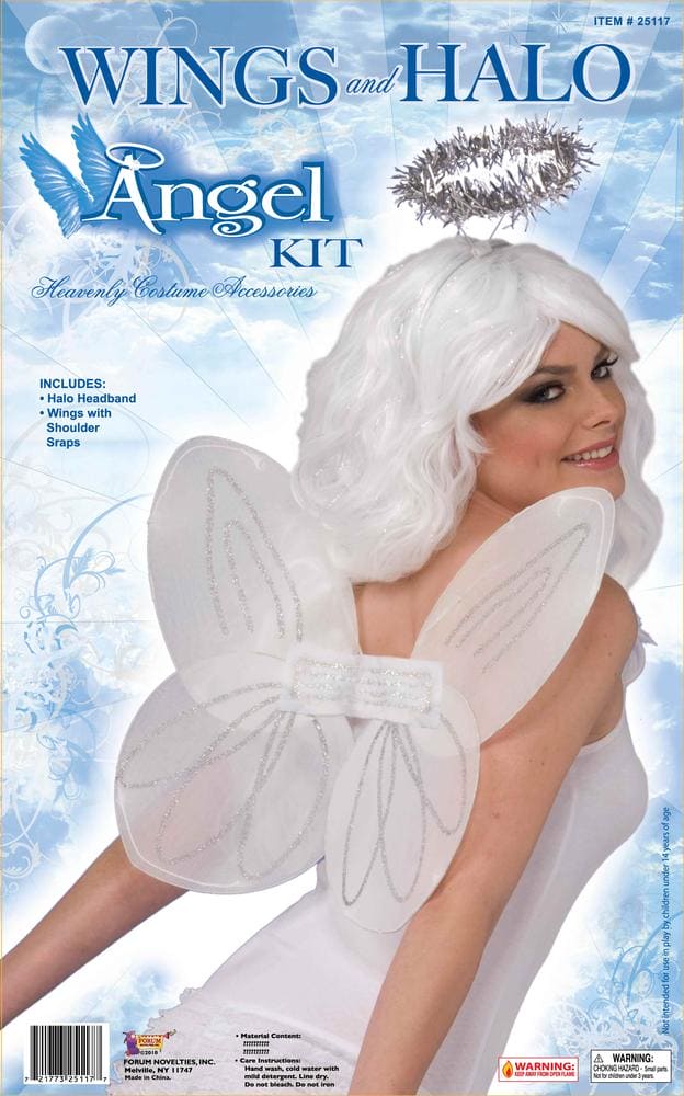 Angel Halo and Wing Costume Kit