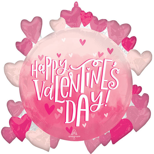 Valentine Pearl Shine 26in Metallic Balloon