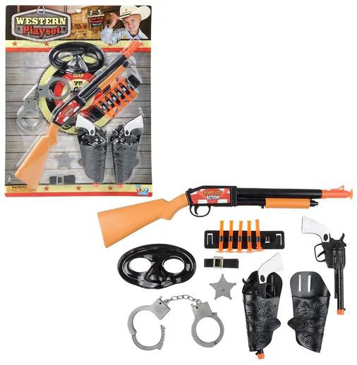 Cowboy & Bandit Play Set 6ct