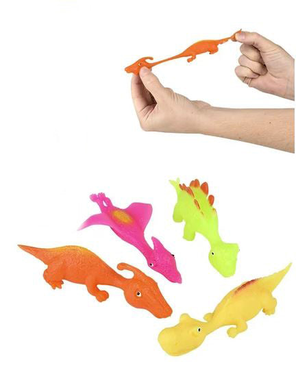 Slingshot 4in Dinosaurs 2ct