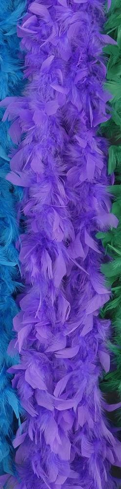 Glamour Purple 40in Child Feather Boa