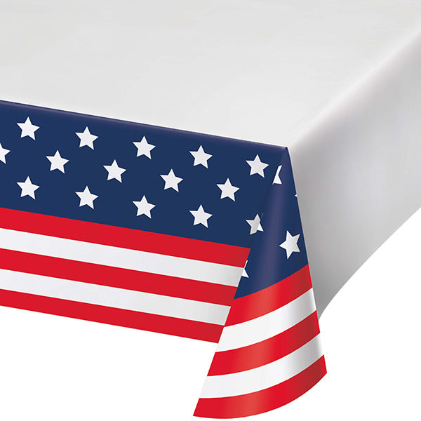 Peace & Patriotism 54 x 96in Paper Table Cover