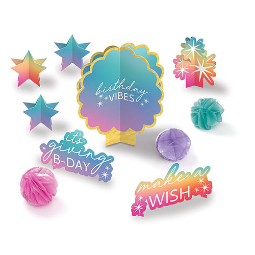 Digital Dream Birthday Centerpiece 10ct