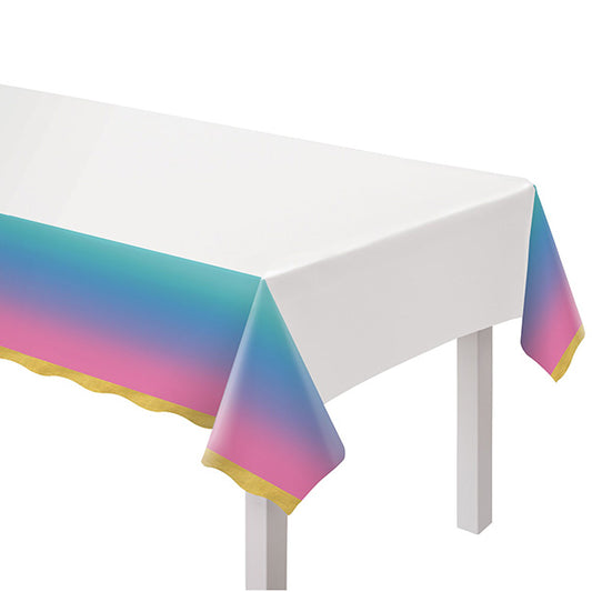 Digital Dream 54 x 96in Plastic Table cover