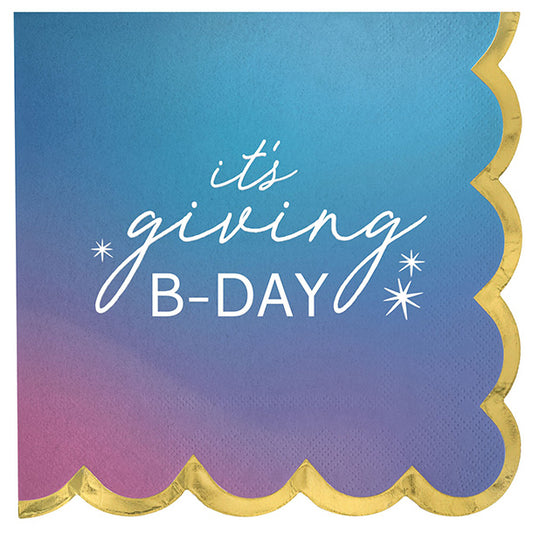 Digital Dream Luncheon Napkins 16ct