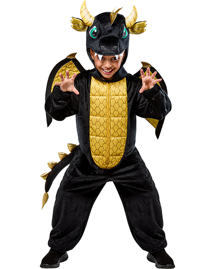 Black Dragon Kids Comfy Costume