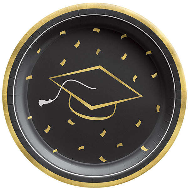 Class Dismissed 9in Round Dinner Paper Plates 8ct