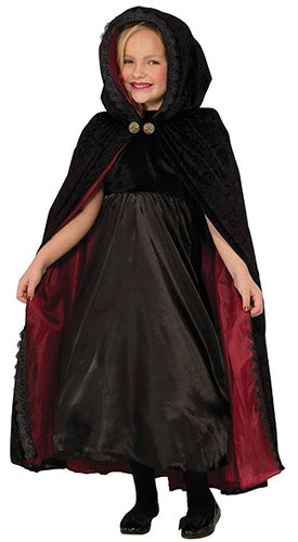 Gothic Vampiress Child Cape