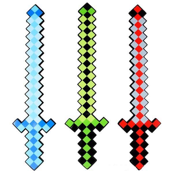 Pixel Foam Sword 18in 1ct