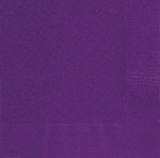 Purple Luncheon Napkins 50ct