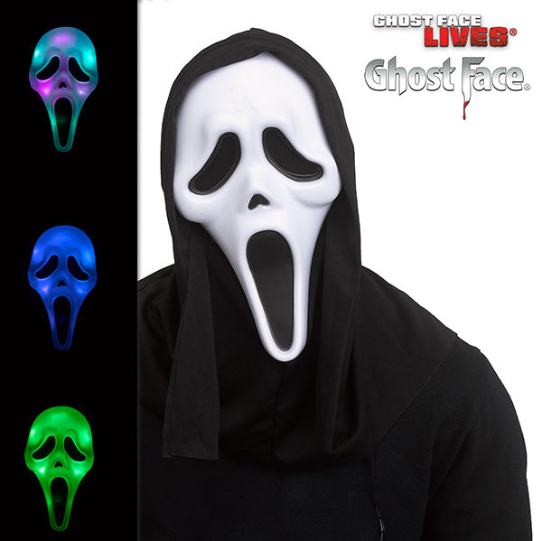 Ghost Face Color Change Adult Mask