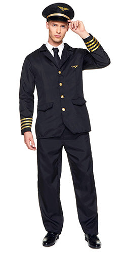 Airline Pilot Adult Costume