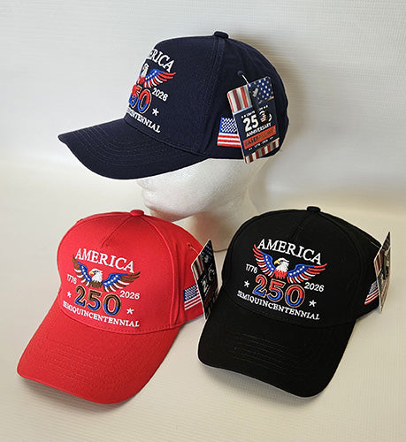 250th USA Anniversary "America Eagle 250" Baseball Cap