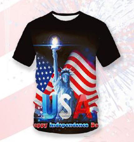 250th Anniversary T-shirt USA Liberty