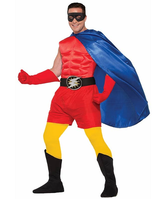 Action Hero Red Boxer Shorts Adult