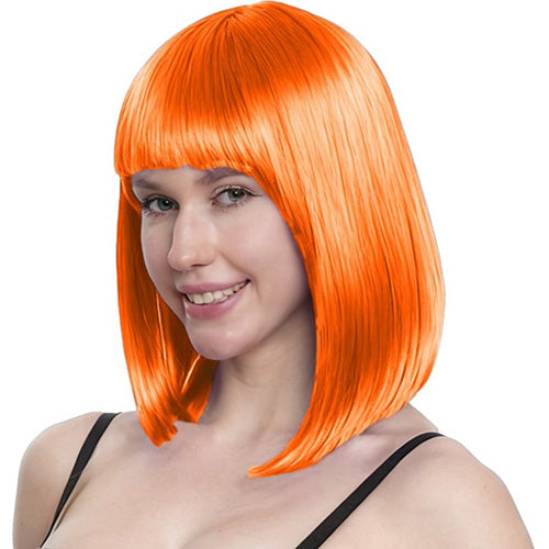 Long Bob Wig Orange