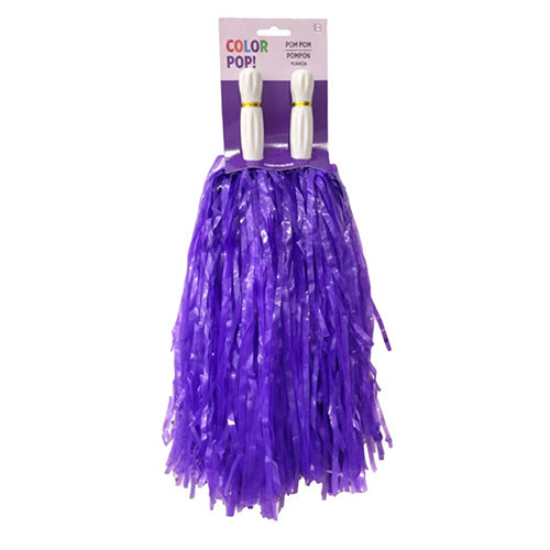 Pom-poms Purple 2ct