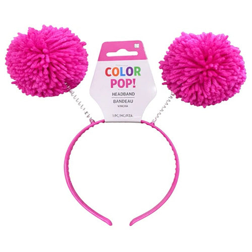 Head Bopper Pom-pom Pink